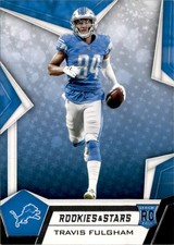 Travis Fulgham 2019 Panini Rookies & Stars RC #145 Detroit Lions