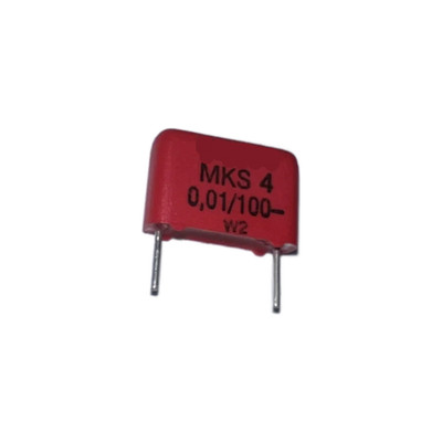Pack of 10   MKS40.0/100   Capacitor MKS 40 Series Metallized 0.01uF 100V