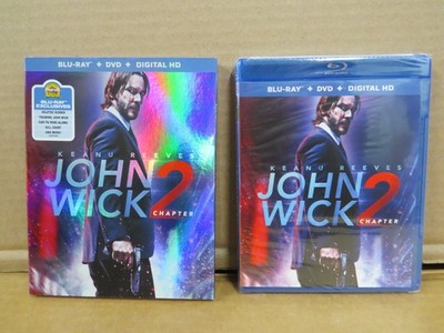 John Wick Chapter 2 Blu-ray 2017 Keanu Reeves Action Thriller Special Features