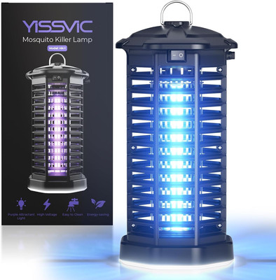 Bug Zapper Outdoor Indoor Waterproof Electric Mosquito Lamp Fly Zapper Killer Ef