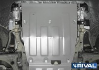 Premium Rival Unterfahrschutz 4Mm AL Motor + Getriebe Skid Plate VW Crafter MY17
