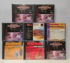 8 KARAOKE CD G CD LOT - ProSounds  Sound Choice - See Photos