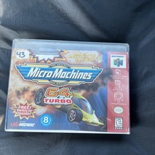 Micro Machines 64 Turbo Nintendo 64 N64 1999 Cartridge