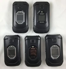 5 Kyocera E4811 DuraXV Extreme+ Plus Verizon Phone Lot 4G LTE GOOD (No Camera)