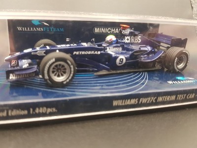 Minichamps 1/43 400050109 Williams team FW27C Webber Interim test car 2005