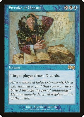 MTG Magic the Gathering Stroke of Genius (100/356) Urza's Saga LP