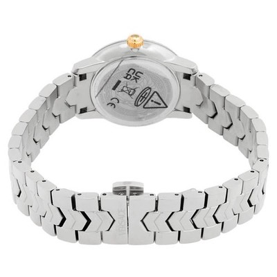 Versace V-Icon Quartz Green Dial Ladies Watch VEUCA0424 for sale
