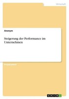 Steigerung Der Performance Im Unternehmen Anonymous