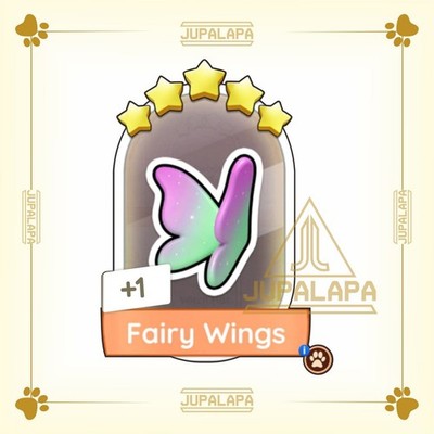 Fairy Wings- Monopoly!!! Sticker 5     -  Fast Respond 