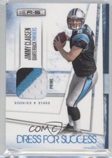 2010 Rookies & Stars Dress for Success Jerseys Prime 20/50 Jimmy Clausen #7 0f8