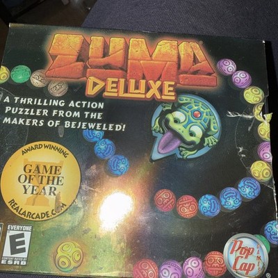 Zuma Deluxe (PC Game, 2004) - Pop Cap Mumbo Jumbo - (DISC SEALED)