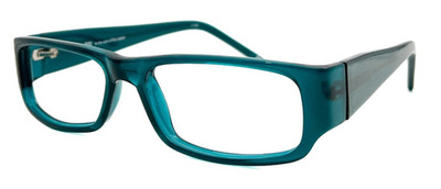 Muse 35-001409 Green Teal Geometric Authentic Eyeglass Frames 51-15-140