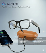 2k Smart AI Glasses for Men, Women, 8 MP Vide...