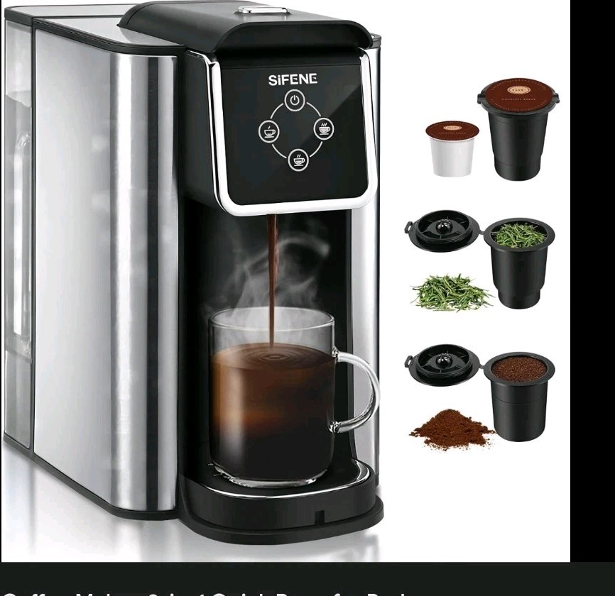 - Kc101 Black - Pods, Grounds & Tea