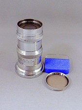 Rare Carl Zeiss Jena Sonnar 4/135 Old Con Mount with Filter