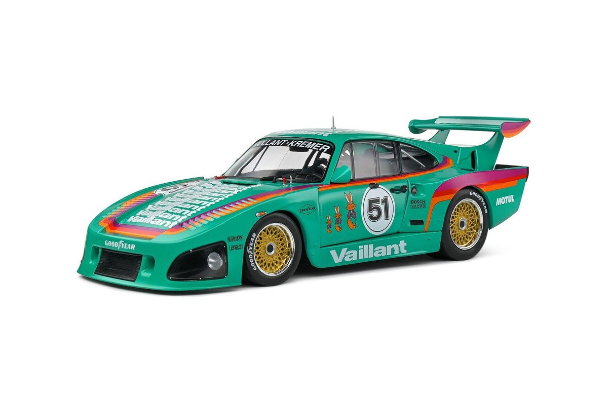 SOLIDO - 1 18 model - Porsche 935 K3 – 1977 – #51 VAILLANT
