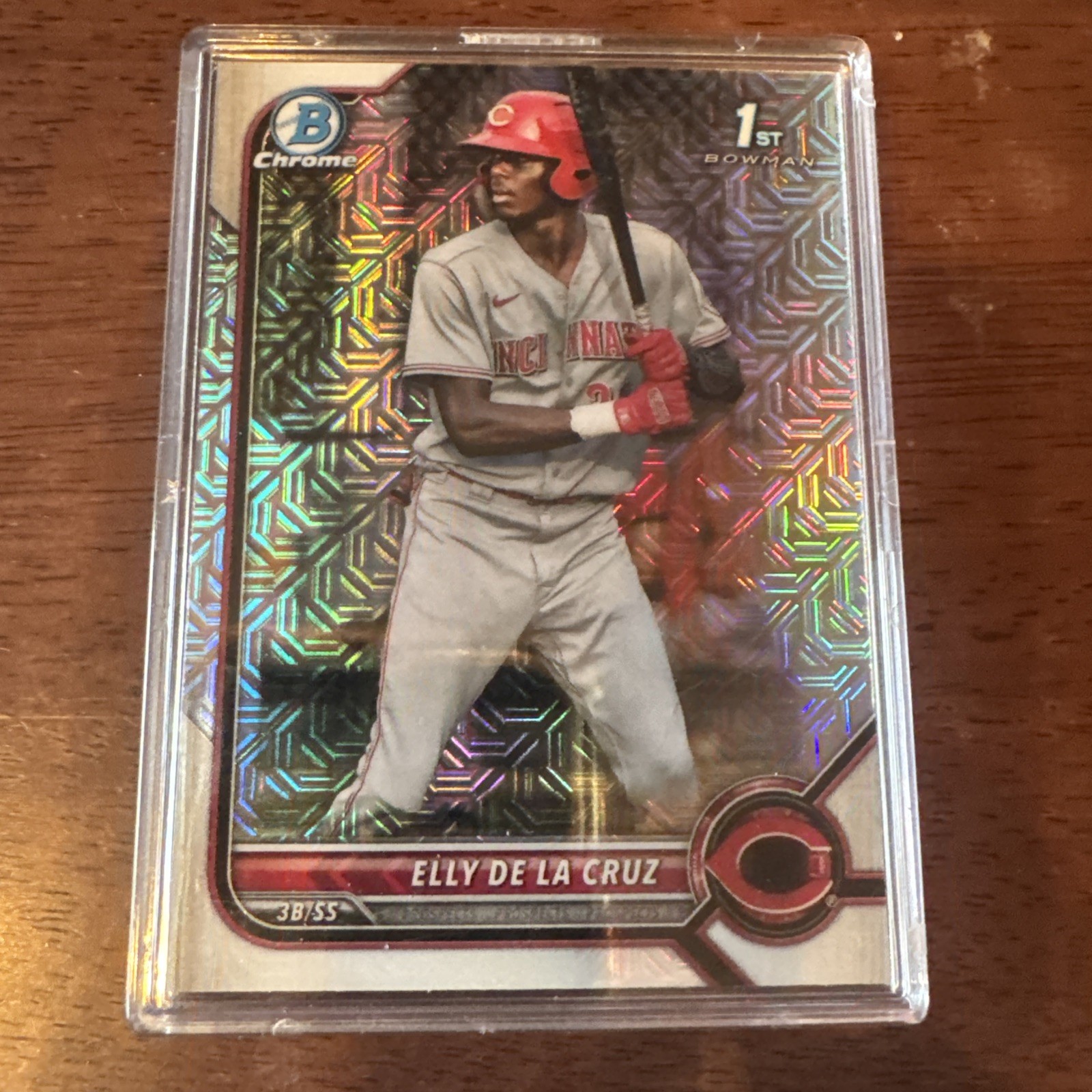 2022 Bowman - Chrome Prospects Elly De La Cruz #BCP-50 Mojo Refractor (RC)