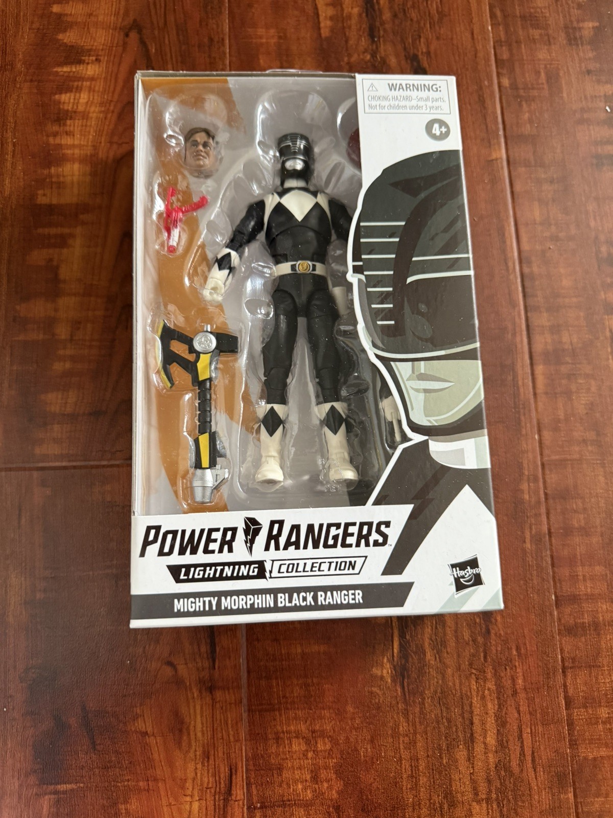 Power Rangers Lightning Collection 6” Mighty Morphin’ Black Ranger Zack MMPR NEW