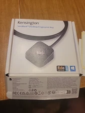 Kensington VeriMark Desktop USB Fingerprint Key Reader Windows Hello (K62330WW)
