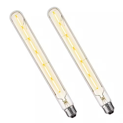 6-Watt 60-Watt Equivalent T30 Soft White (2700K) 12 In. Edison LED Tubular Bulb