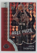 2023-24 Panini Mosaic Heat Check Amen Thompson #12 1o2