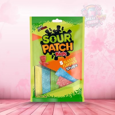 Sour Patch Kinder verschiedene Streifen Hering Beutel 99g USA
