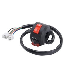7/8" 22mm Handlebar 9 Wire 3 Function Left Switch Replacement for 50cc 70cc