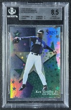 KEN GRIFFEY JR. BGS 8.5 1998 SELECT #1 FIVE STAR BONUS 14/50 MARINERS