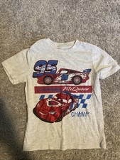 Disney Pixar Cars Lightning McQueen 95 Champ T-Shirt Size 5