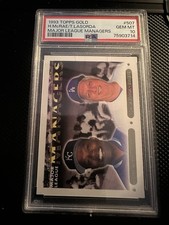 1993 Topps - Major League Managers Tommy Lasorda, Hal McRae #507 Gold