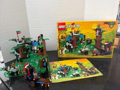 LEGO Castle Dark Forest Fortress (6079) 100% Comp w/ Box & Instructions incert