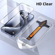 Glass Screen Protector For Samsung Galaxy S24 S23 Privacy Easy Install Tempered