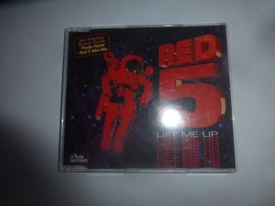 Maxi CD - Red 5 - Lift Me Up -  4 Tracks -  guter Zustand