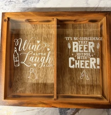 Wine, Cork, and beer cap holder