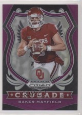 2020 Panini Prizm Draft Picks Crusade Purple Prizm Baker Mayfield #20 g6p