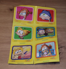 6 Sticker Sheet Stickers Junior Jaz and Jane - Junior by EM.TV *** RARE Vintage