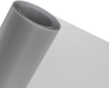 Window Screen Replacement Mesh 48"W x 99"L - DIY Adjustable Polyester Pet Proof