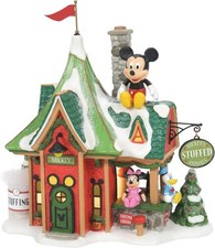 Department 56 North Pole Disney Mickey's Stuffed Animals Building 6007614 NEW T