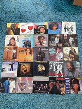 25 VINTAGE PICTURE SLEEVES POP R B SOUL FUNK 45 RPM RECORDS LOT EX