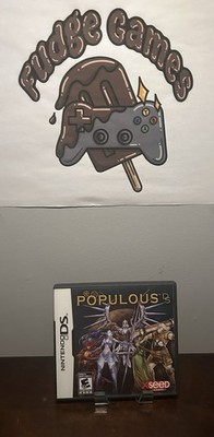 Populous Nintendo DS Game No Manual