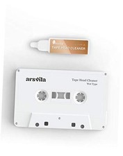 Audio Cassette Head Cleaner with 1 Cleaner Solution