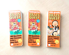 Brain Quest 1999 Question/Answer Kindergarden 4th Grade - 3 Decks