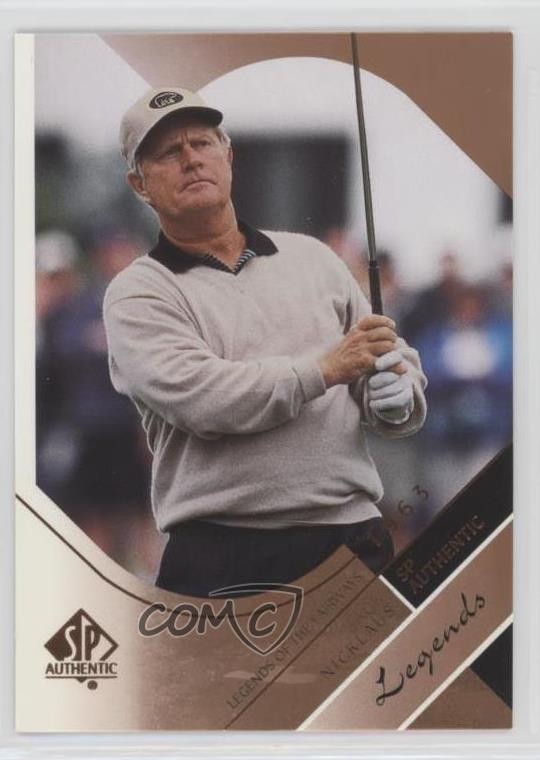 2003 SP Authentic Legends of the Fairway Jack Nicklaus #35 0d2