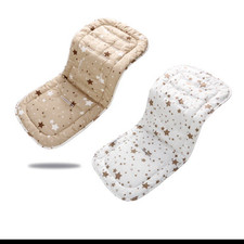 Foldable Cotton Baby Seat Liner Stroller Seat Mat Breathable Cushion Pad