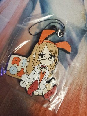 Rascal Does Not Dream Rubber Strap Red Bunny Rio Futaba