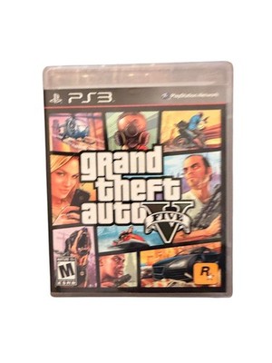 Grand Theft Auto V 5 PlayStation 3 PS3 Game CIB Complete Map 