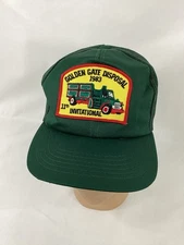 Golden Gate Disposal VINTAGE Hat Cap 1983 Trucker Style Mesh-Back by YoungAn