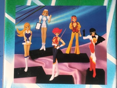 Banpresto, Cutie Honey F Figurensammlung, alle 5 Figuren Full Set