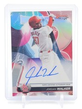 JORDAN WALKER 2020 BOWMAN'S BEST REFRACTOR AUTO #B20-JW CARDINALS Q3668