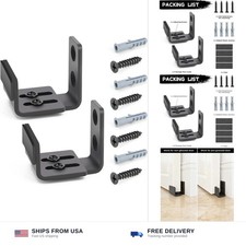 Sliding Barn Door Floor Guide, Adjustable Barn Door Guide Wall Mount, Suitabl...